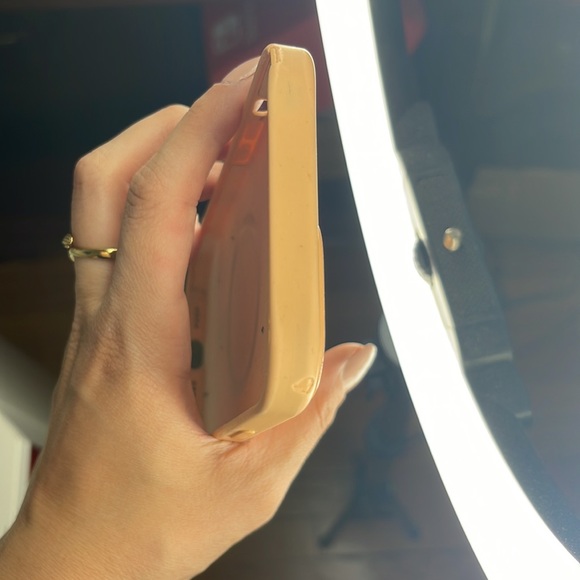 Official Apple 12 Pro Max Iphone Case Cantaloupe color - Picture 4 of 6